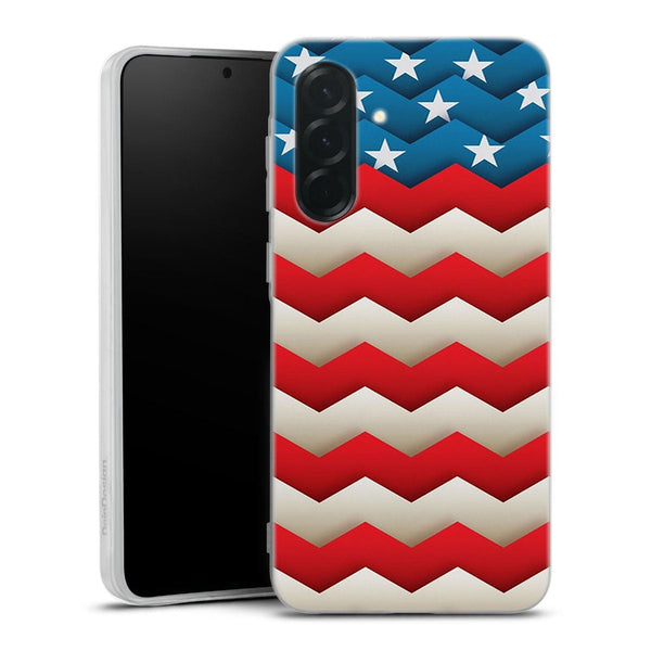 Coque pour Samsung A36 5G Usa Chevrons Vote