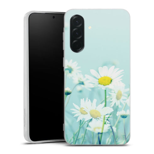 Coque Samsung Galaxy A27 5G Dansing Daisies | Housse silicone, antichocs, protection optimale - Motif floral Paquerettes