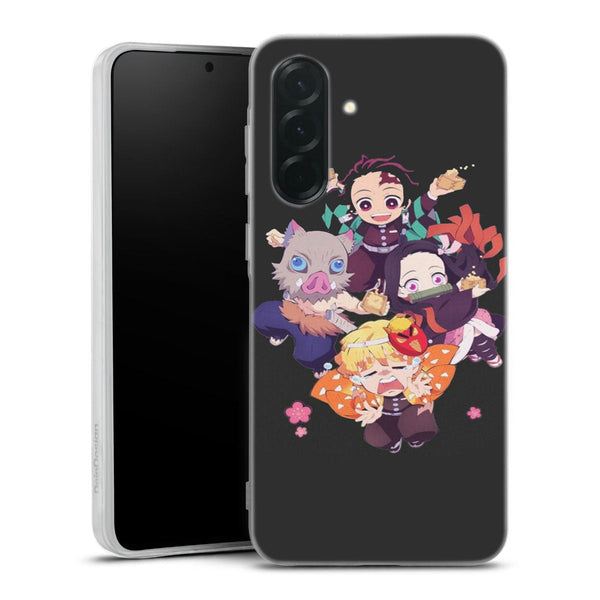 coque samsung A36 5G Demon-Slayer-Chibi