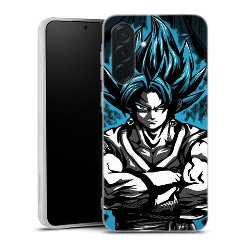 coque samsung A36 5G Dragon Ball Super Goku SSJ God