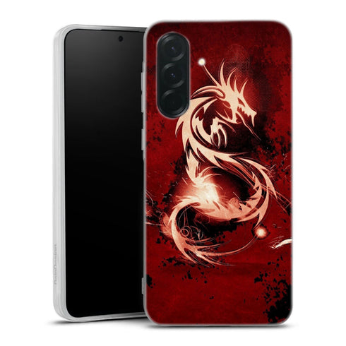 Coque pour Samsung A36 5G Dragon Rouge