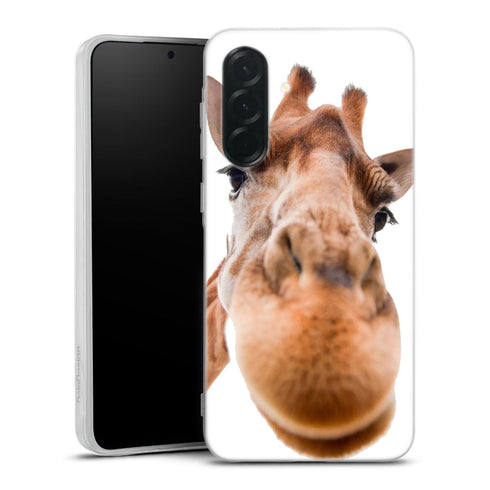 Coque Samsung Galaxy A36 5G Drôle de Girafe