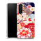 Coque Samsung Galaxy A57 5G fleurs japonais antiques | Housse silicone, antichocs, protection optimale - Motif floral
