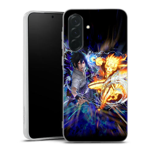 coque samsung A36 5G Fight Naruto Sasuke