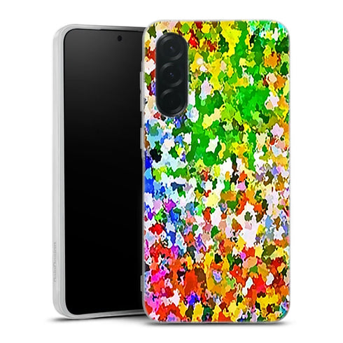 Coque Samsung Galaxy A36 5G fleurs pour le printemps | Housse silicone, antichocs, protection optimale - Motif floral