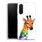 Coque Samsung Galaxy A36 5G Girafe Mulicouleurs