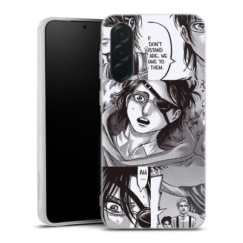 coque samsung A36 5G Hange Zoe attaque sur Titan