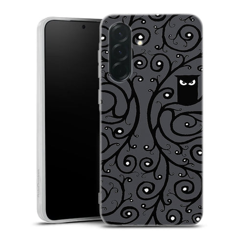 Coque Samsung Galaxy A36 5G Hibou Noir et Blanc