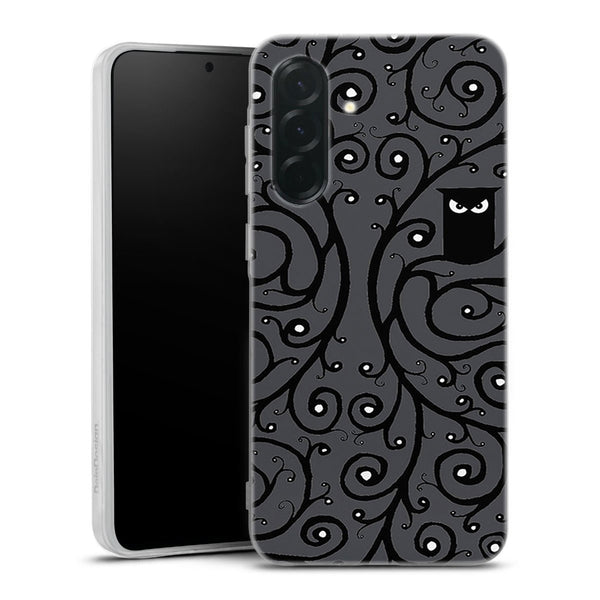 Coque Samsung Galaxy A36 5G Hibou Noir et Blanc