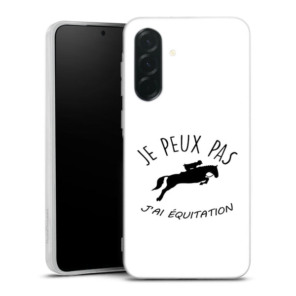 Coque Samsung Galaxy A36 5G Je Peux pas j'ai Equitation
