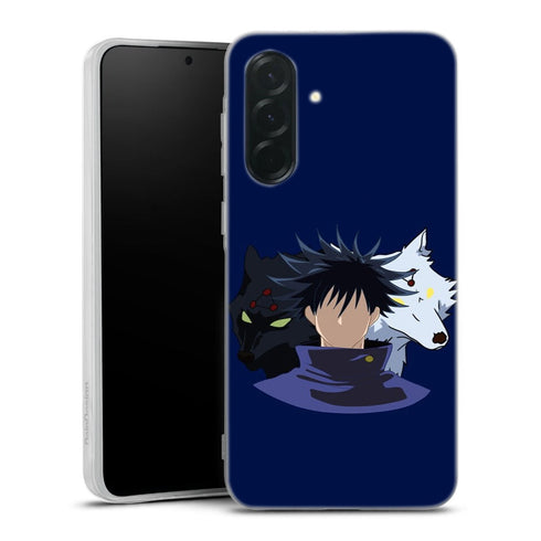 coque samsung A36 5G Jujutsu Kaisen Megumi Fushiguro Divine Dogs minimalist