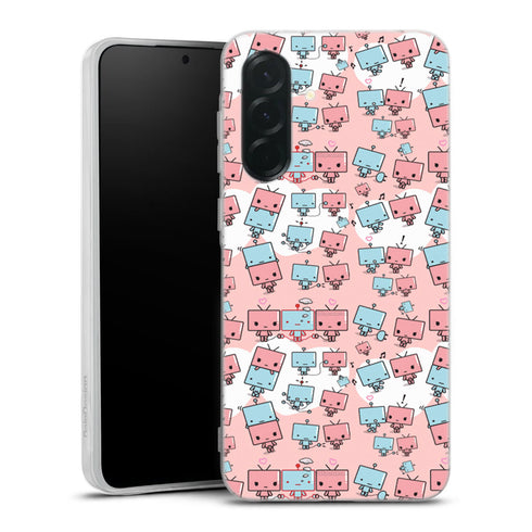 Coque Samsung Galaxy A36 5G originale Kawaïi Robots