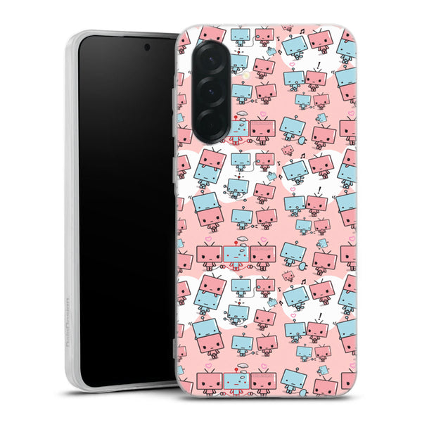 Coque Samsung Galaxy A36 5G originale Kawaïi Robots