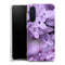 Coque Samsung Galaxy A36 5G Lilas | Housse silicone, antichocs, protection optimale - Motif floral violet