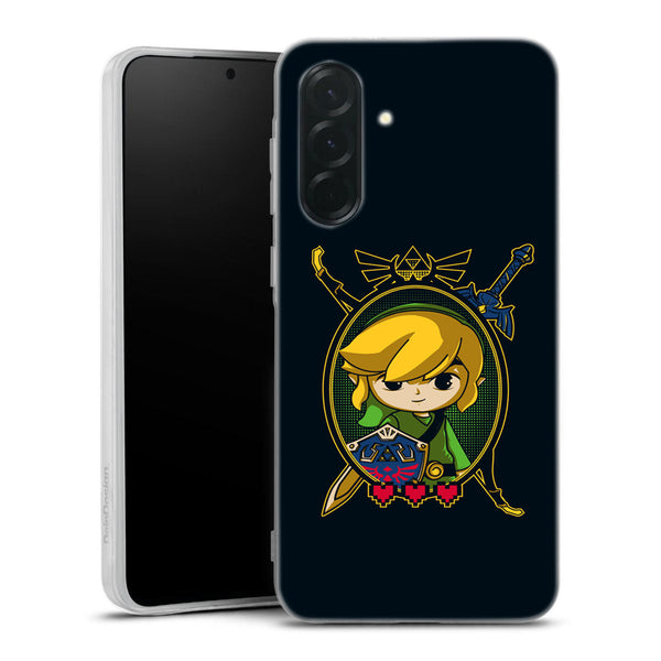 Coque pour Samsung Galaxy A36 5g Link VS Lynel | Housse silicone, Protection optimale - Motif Jeux video Gaming