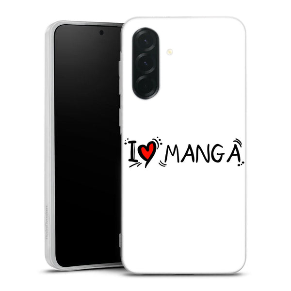 coque samsung A36 5G Love Manga