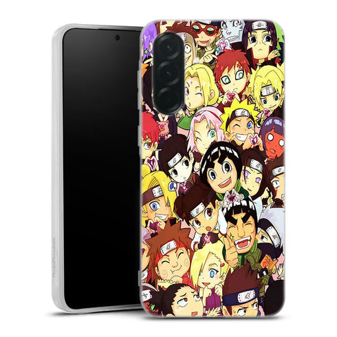 coque samsung A36 5G Naruto Chibi Groupe