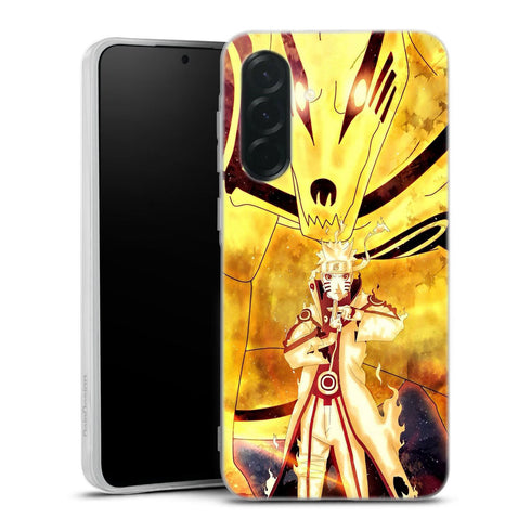 coque samsung A36 5G Naruto Kyubi Jaune