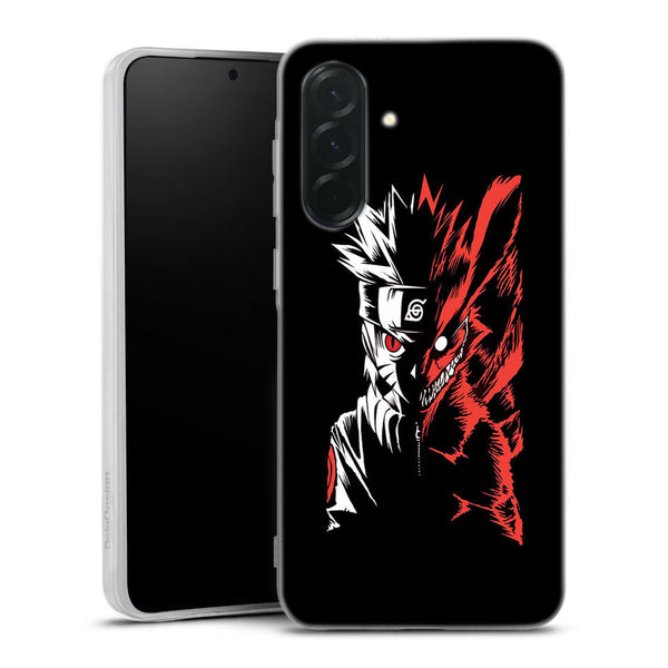 coque samsung A36 5G Naruto Vs Kyubi Renard demon a 9 Queues