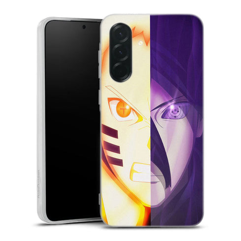 coque samsung A36 5G Naruto Vs Sasuke