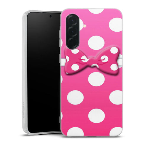 Coque pour Samsung A36 5G Minnie Noeud Rose