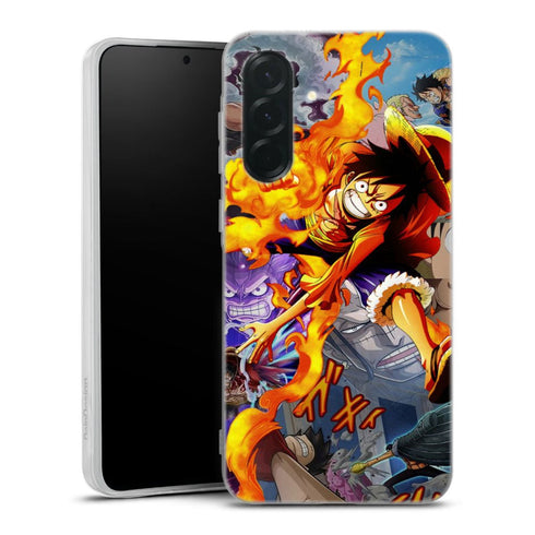 coque samsung A36 5G One Piece Luffy Attack