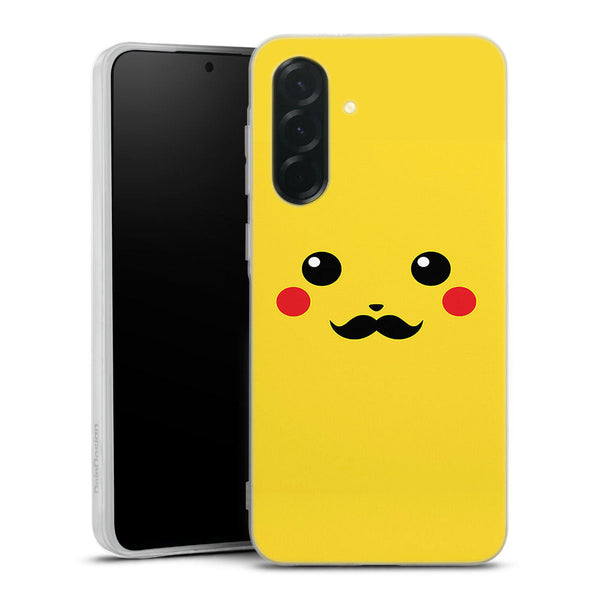 Coque Samsung Galaxy A36 5g Pika Moustaches | Housse silicone, Protection optimale - Motif Jeux video Gaming