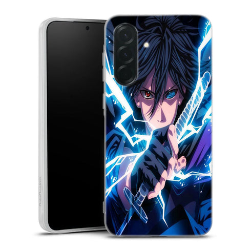 coque samsung A36 5G Sasuke Sharingan Rinegan