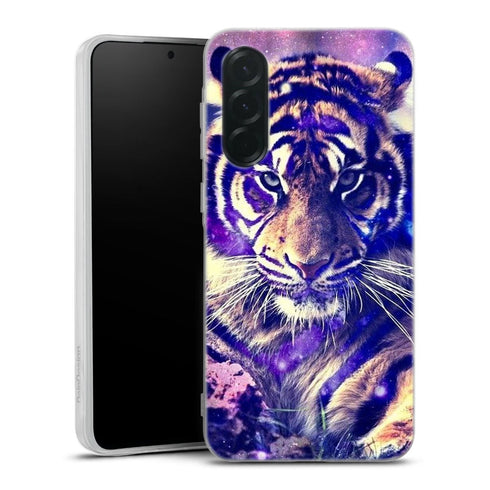 Coque Samsung Galaxy A36 5G Tigre Bleu de Russie