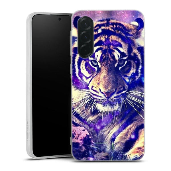 Coque Samsung Galaxy A36 5G Tigre Bleu de Russie