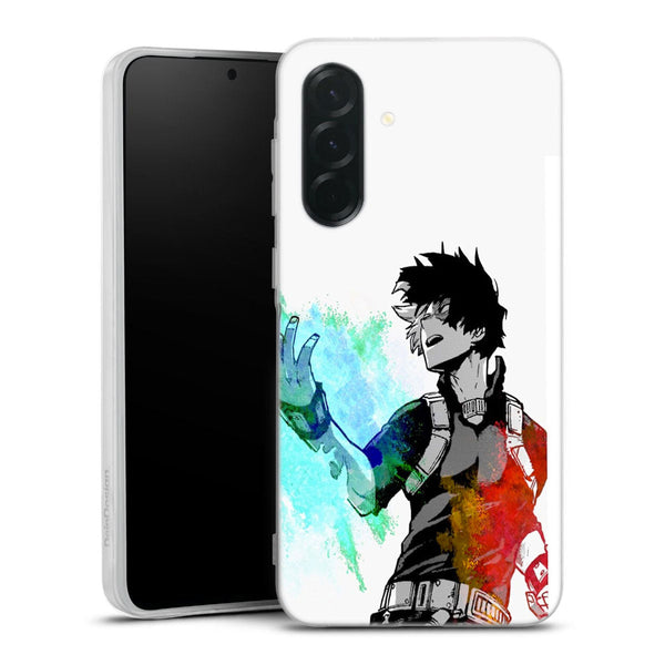 coque samsung A36 5G Todoroki, collection My Hero Academia en silicone premium anti-chocs pour fan Manga Mha