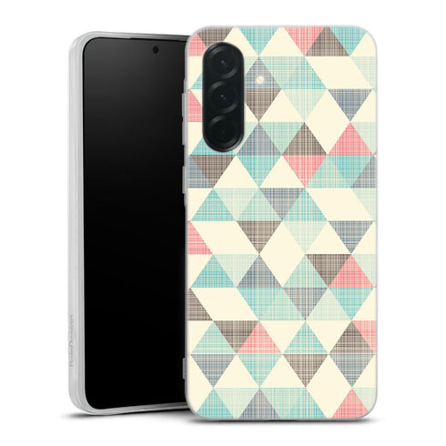 Coque pour Samsung A36 5G Triangles Vintage