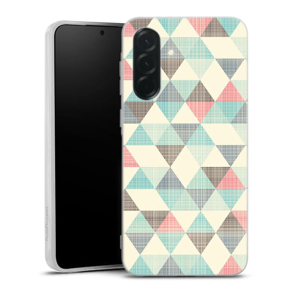 Coque pour Samsung A36 5G Triangles Vintage