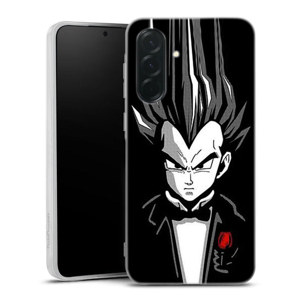 coque samsung A36 5G Vegeta Parrain, une coque manga db super qui vous evitera les chocs et la casse du smartphone