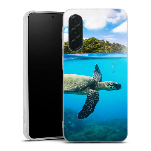 Coque Samsung Galaxy A36 5G Watercolor Tropical | Housse silicone, antichocs, protection optimale - Motif floral