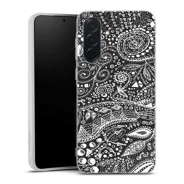 Coque pour Samsung A36 5G Aztec bw handmade