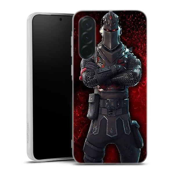 Coque Samsung Galaxy A36 5g Chevalier noir Fortnite | Housse silicone, Protection optimale - Motif Jeux video Gaming
