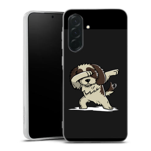 Coque Samsung Galaxy A36 5G Dog shih tzu dabbing