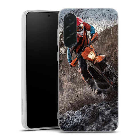 Coque Samsung Galaxy A36 5G Enduro moto circuit