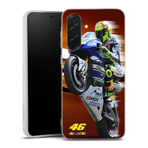 Coque Telephone Samsung A37 5G originale Fan de yamaha en feu vr46 doctors