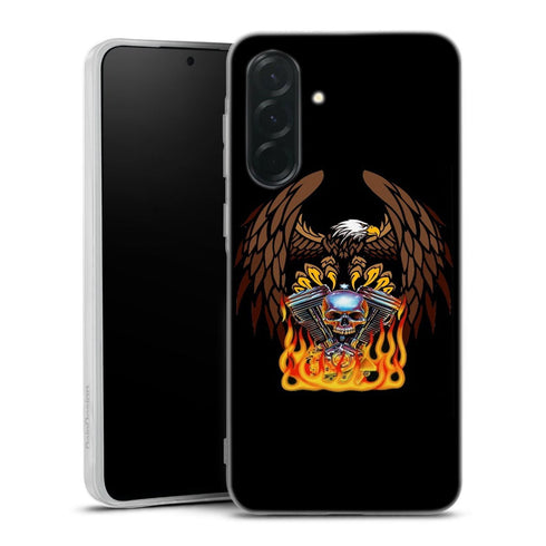 Coque Samsung Galaxy A36 5G Harley Davidson Skull engine