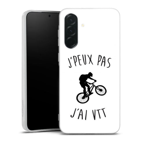 Coque Samsung Galaxy A36 5G Je peux pas j'ai VTT Mountain Bike