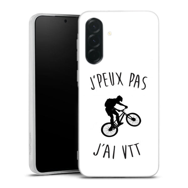 Coque Samsung Galaxy A36 5G Je peux pas j'ai VTT Mountain Bike
