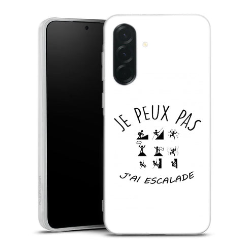 Coque Samsung Galaxy A36 5G Je peux pas j'ai Escalade