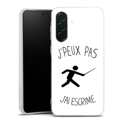 Coque Samsung Galaxy A36 5G Je peux pas j'ai Escrime