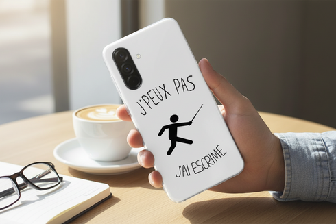 Coque souple Samsung Galaxy A36 5G pour escrimeur