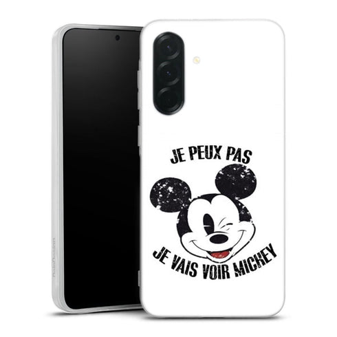 coque samsung A36 5G Je peux pas je vais voir Mickey