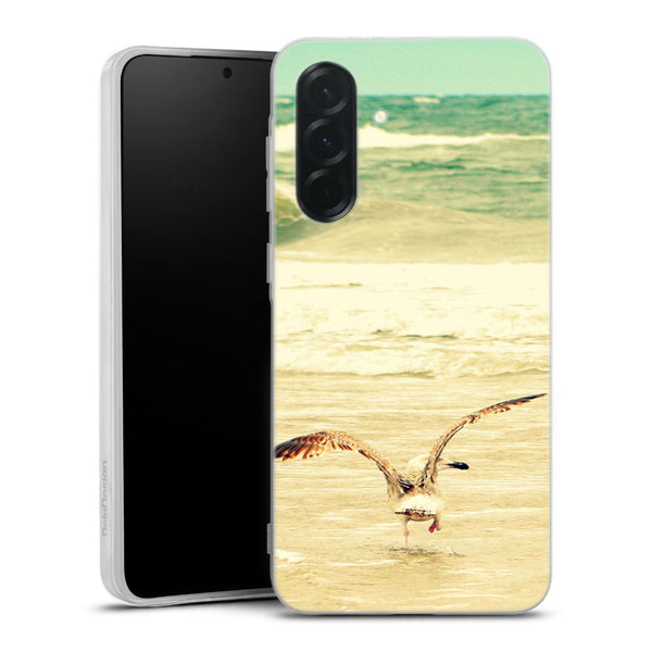 Coque Samsung Galaxy A36 5G Karate Kid Pose | Housse silicone, antichocs, protection optimale - Motif floral