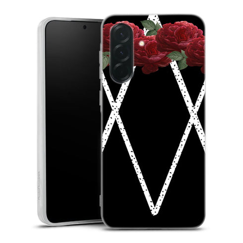 Coque Samsung Galaxy A27 5G Ltflow | Housse silicone, antichocs, protection optimale - Motif floral