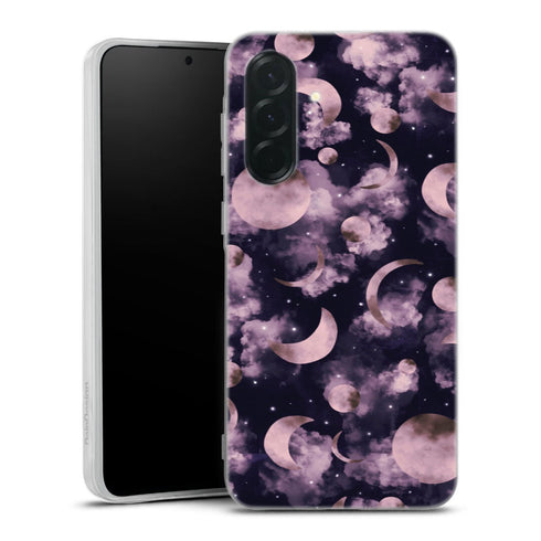 Coque Samsung Galaxy A36 5G Magic Moons | Housse silicone, antichocs, protection optimale - Motif floral